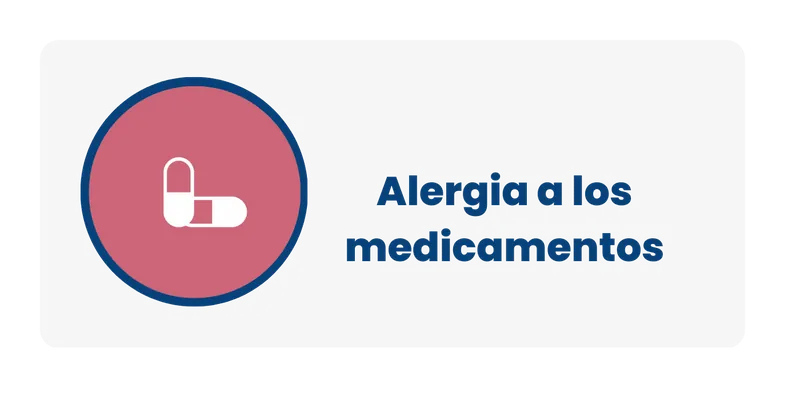 Alergia a los Medicamentos