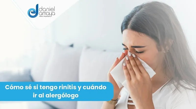 Cómo sé si tengo rinitis y cuándo ir al alergólogo