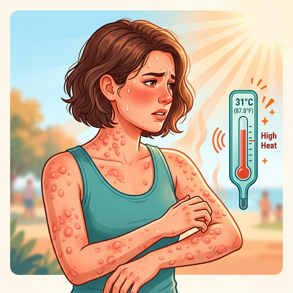 Alergia al Calor: Urticaria Colinérgica y Respuestas Cutáneas al Calor