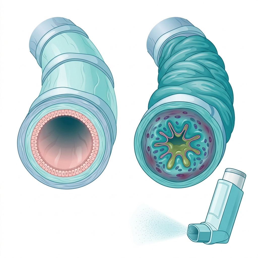 Asma Bronquial: Qué es, Causas, Síntomas y Diagnóstico