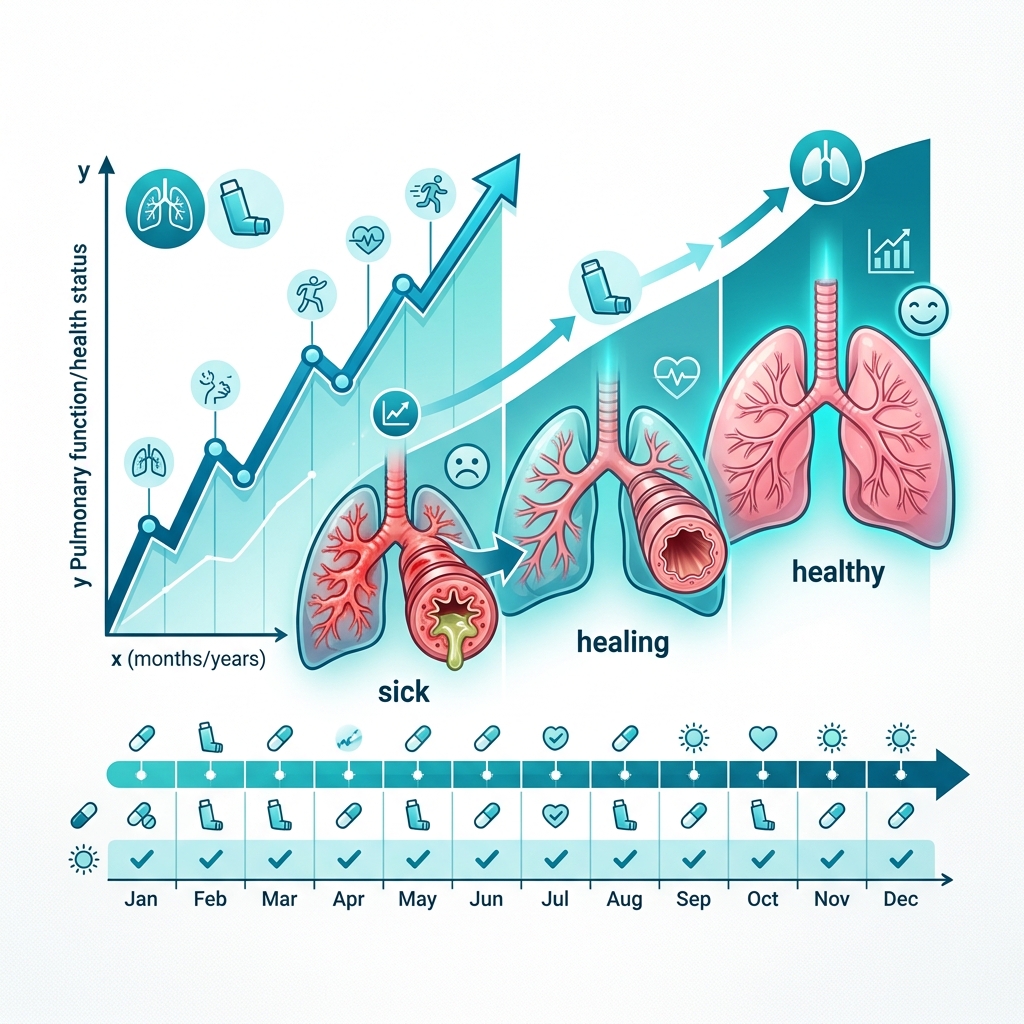 Control del Asma a Largo Plazo: Cómo Mantenerla Bajo Control con el Tiempo